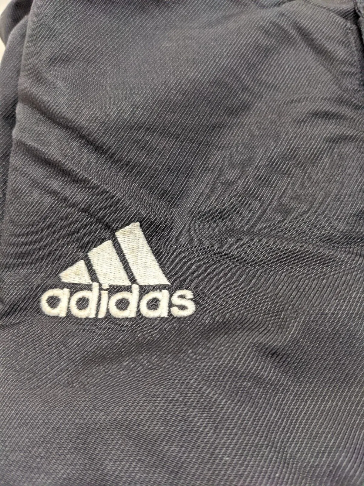Adidas Men's Windbreaker Pullover Sweatshirt Lightweight Athletic Black Size XL