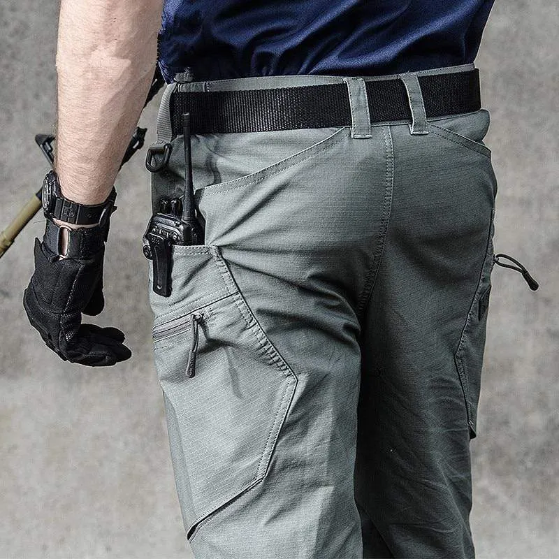 Breathable Slim Tactical Cargo Trousers