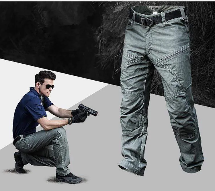 Breathable Slim Tactical Cargo Trousers