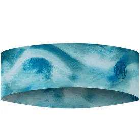 Buff Adults Coolnet UV Slim Running Moisture Wicking Headband - Pool