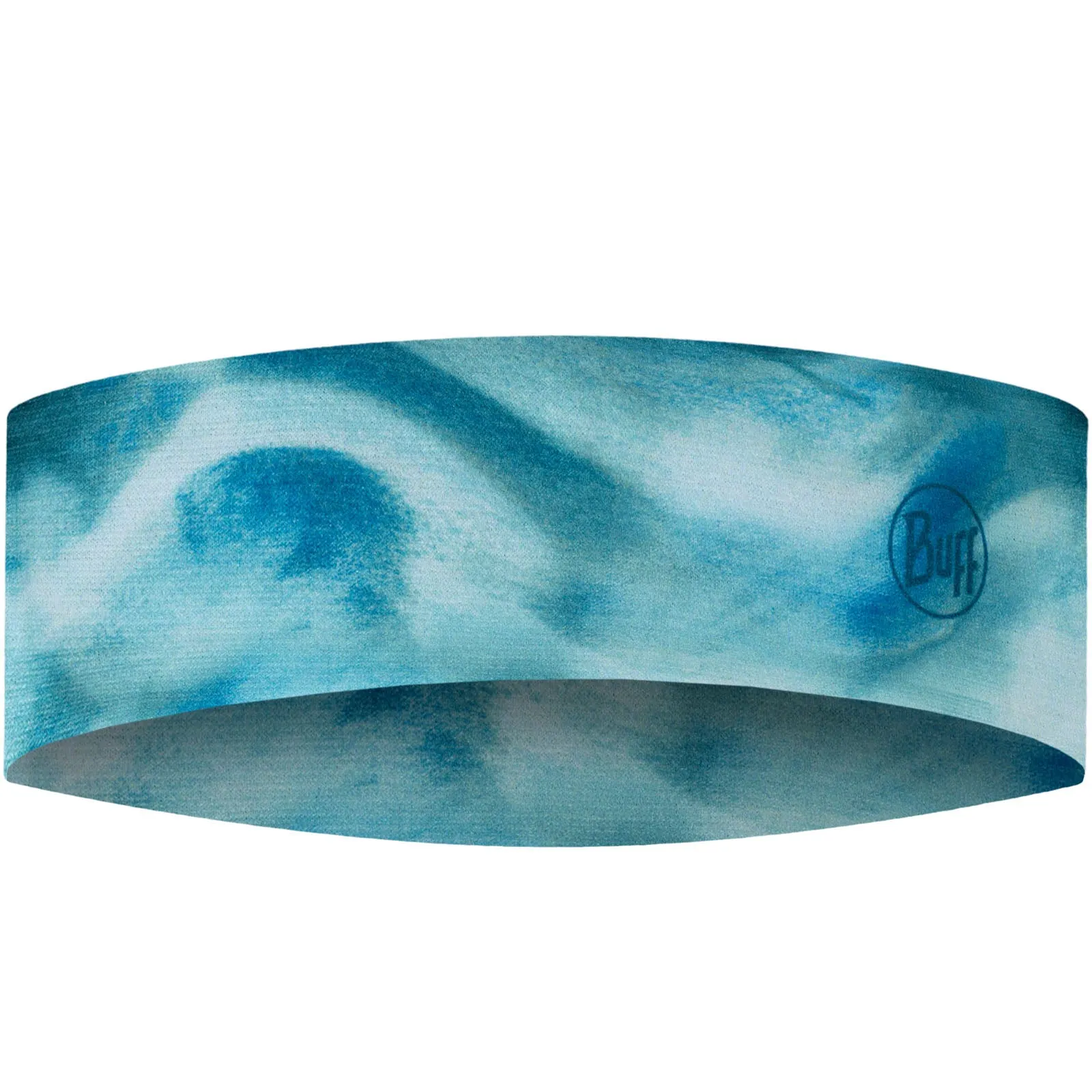 Buff Adults Coolnet UV Slim Running Moisture Wicking Headband - Pool