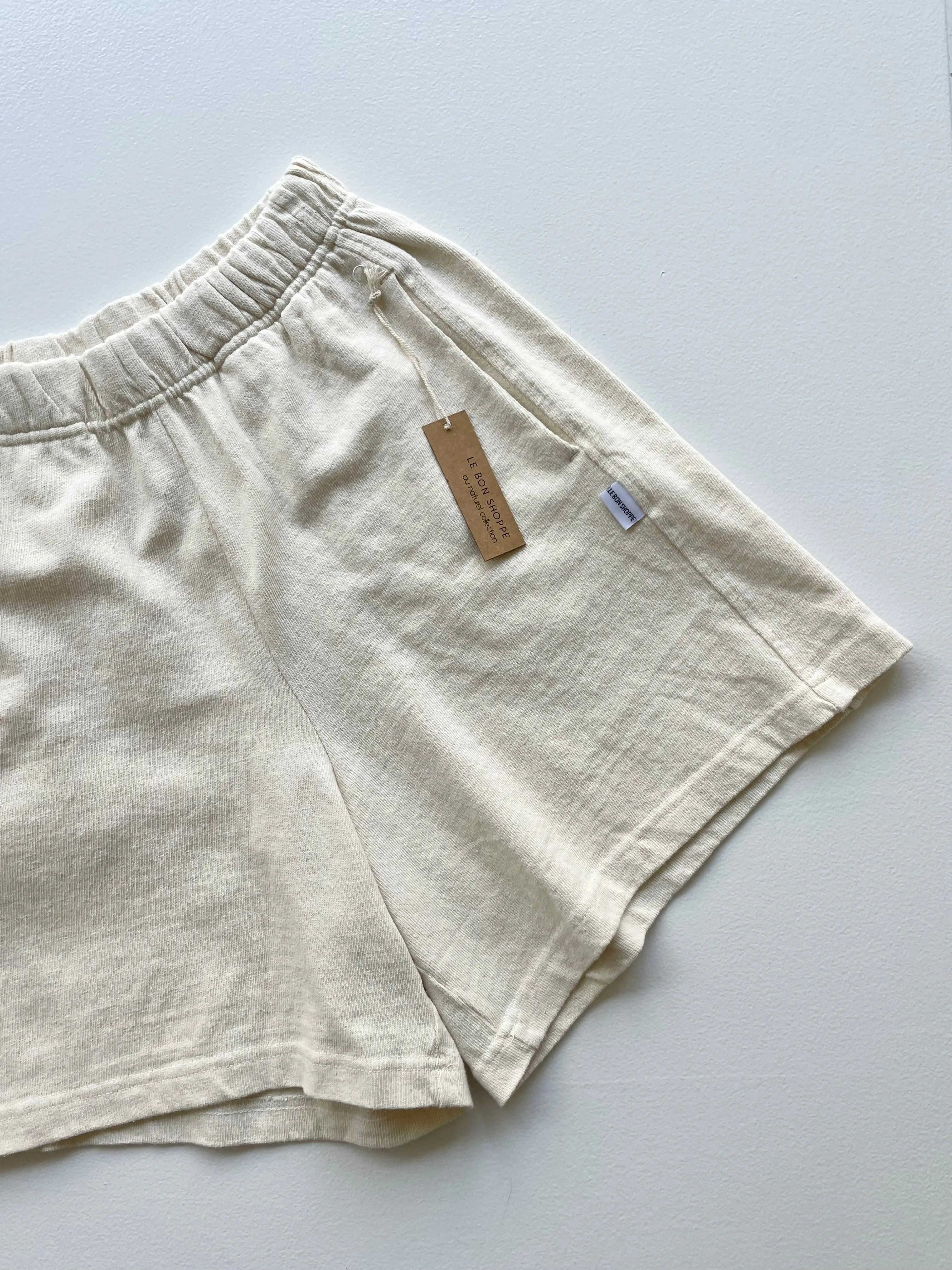 Cotton Knit Lounge Short | Le Bon Shoppe