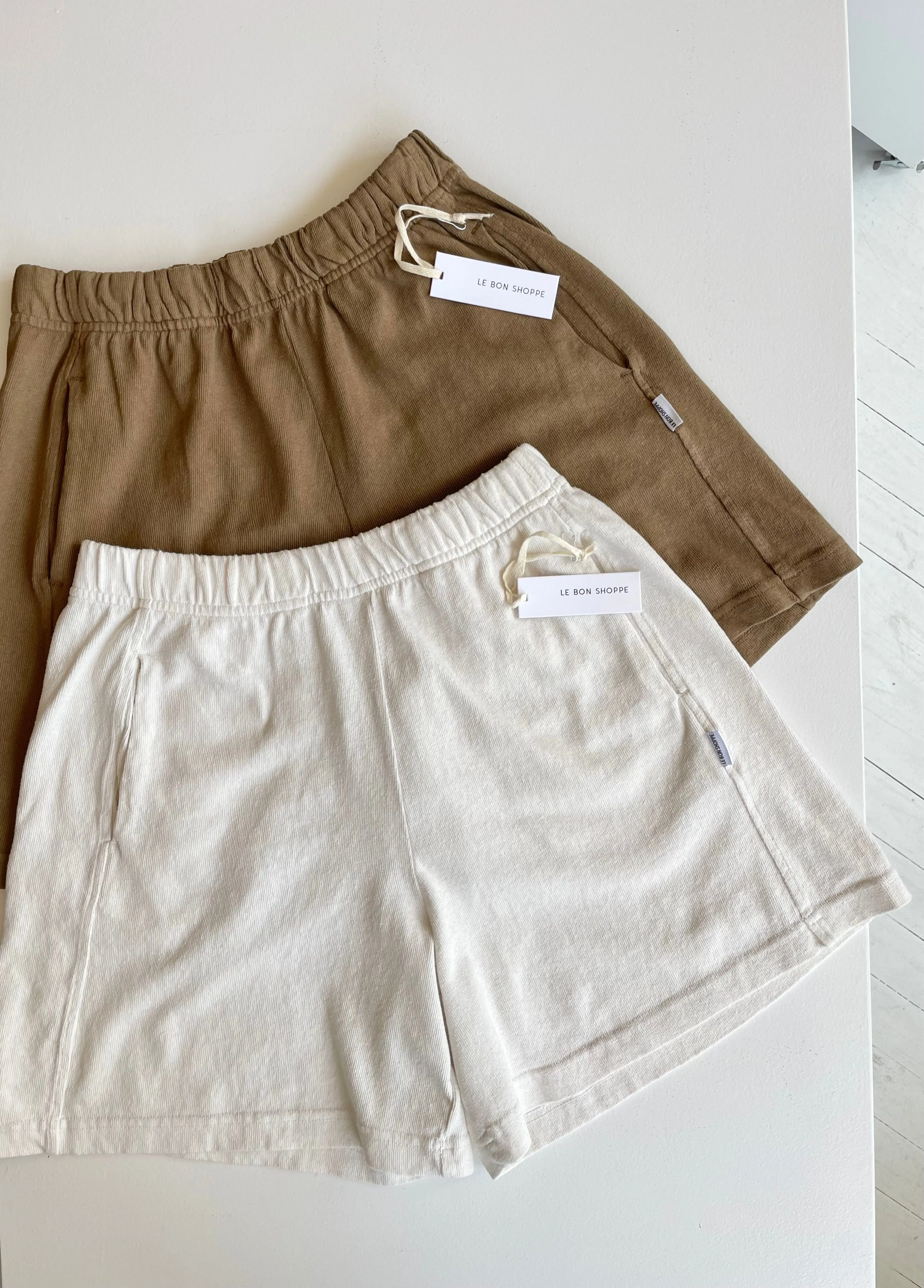 Cotton Knit Lounge Short | Le Bon Shoppe