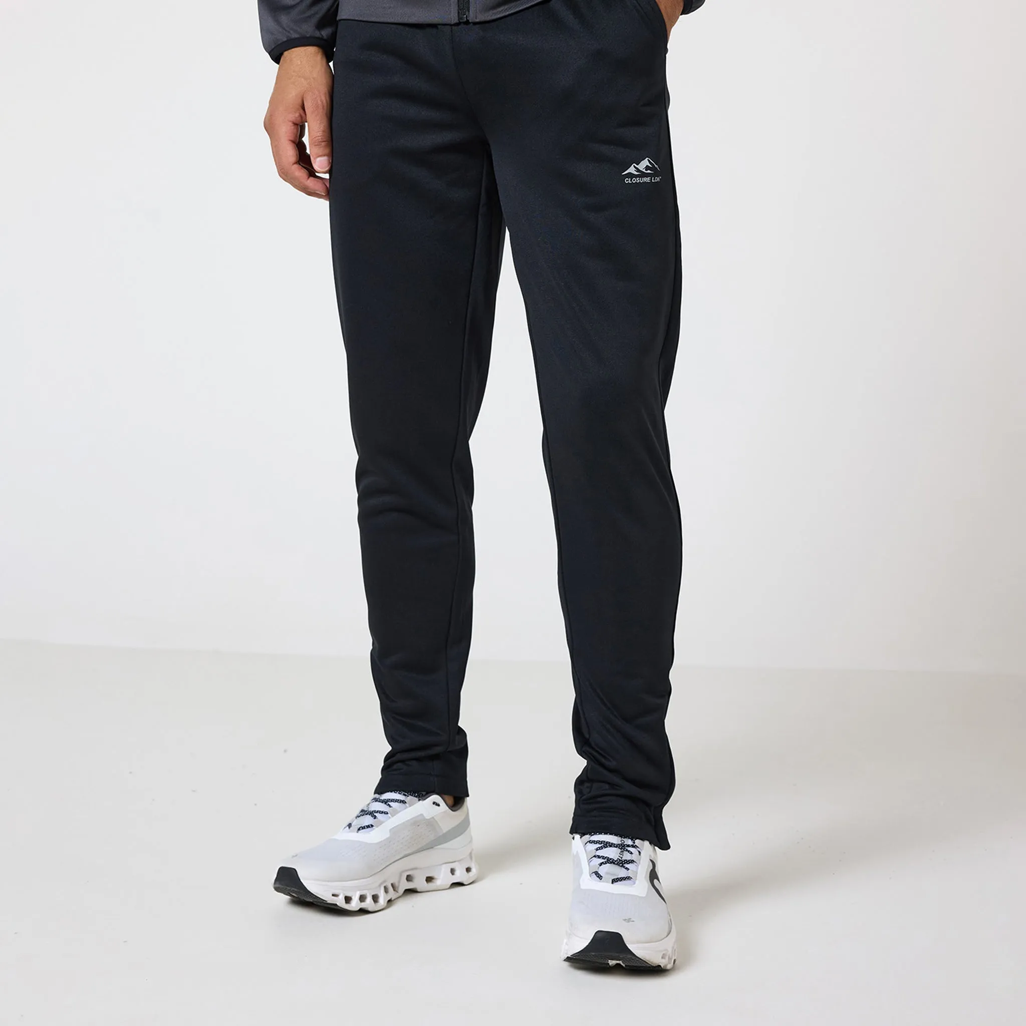 Cut & Sew Tracksuit | Mid Grey Black