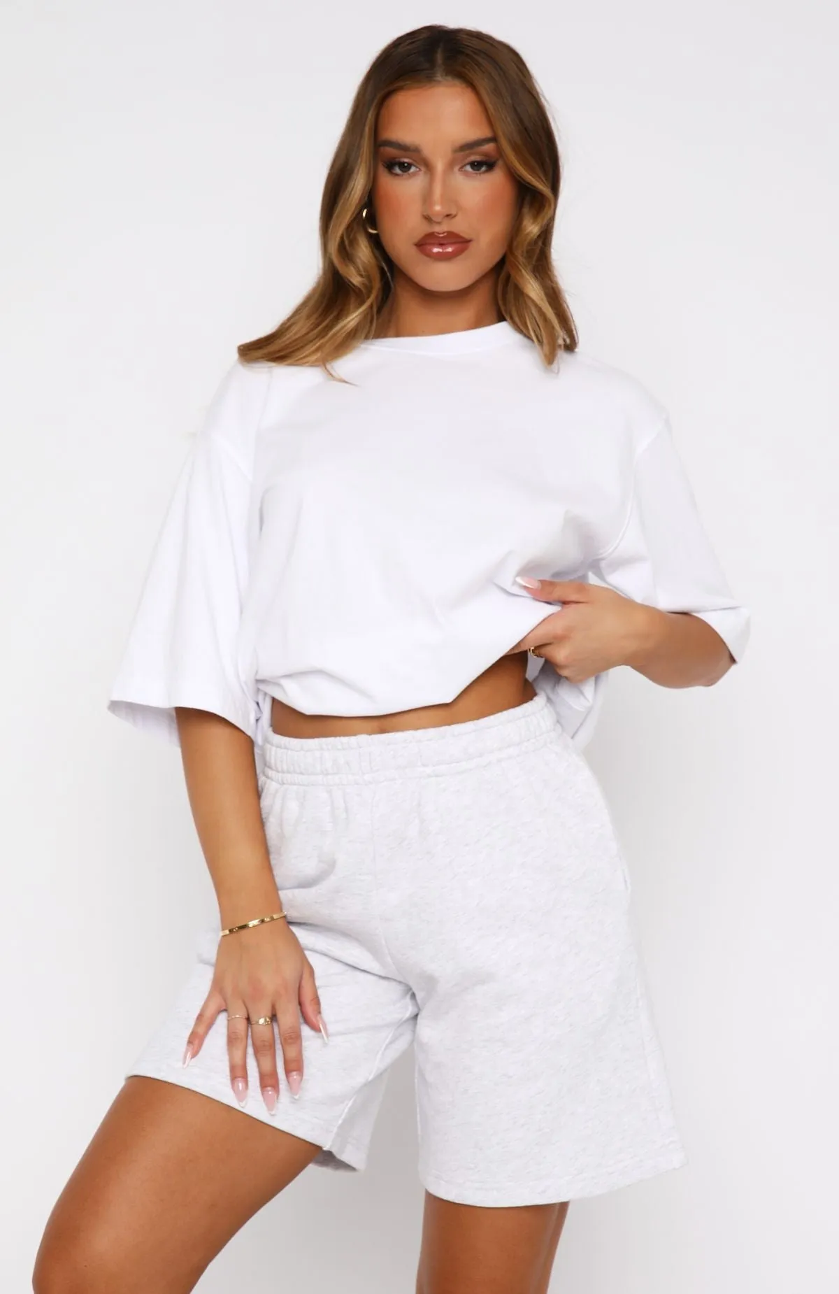 Day Plans Shorts Grey Marle