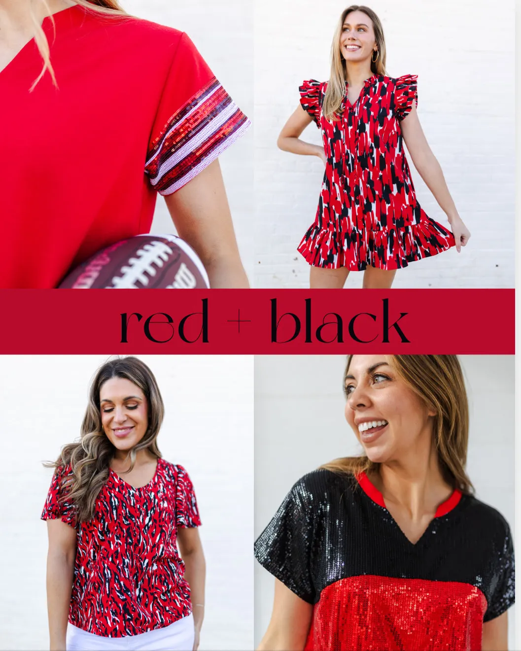 Diane Sequin Gameday Top
