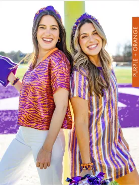 Diane Sequin Gameday Top