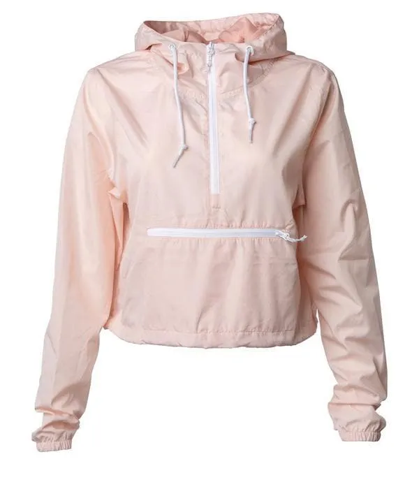 EXP64CRP - Women's Lightweight Crop Windbreaker
