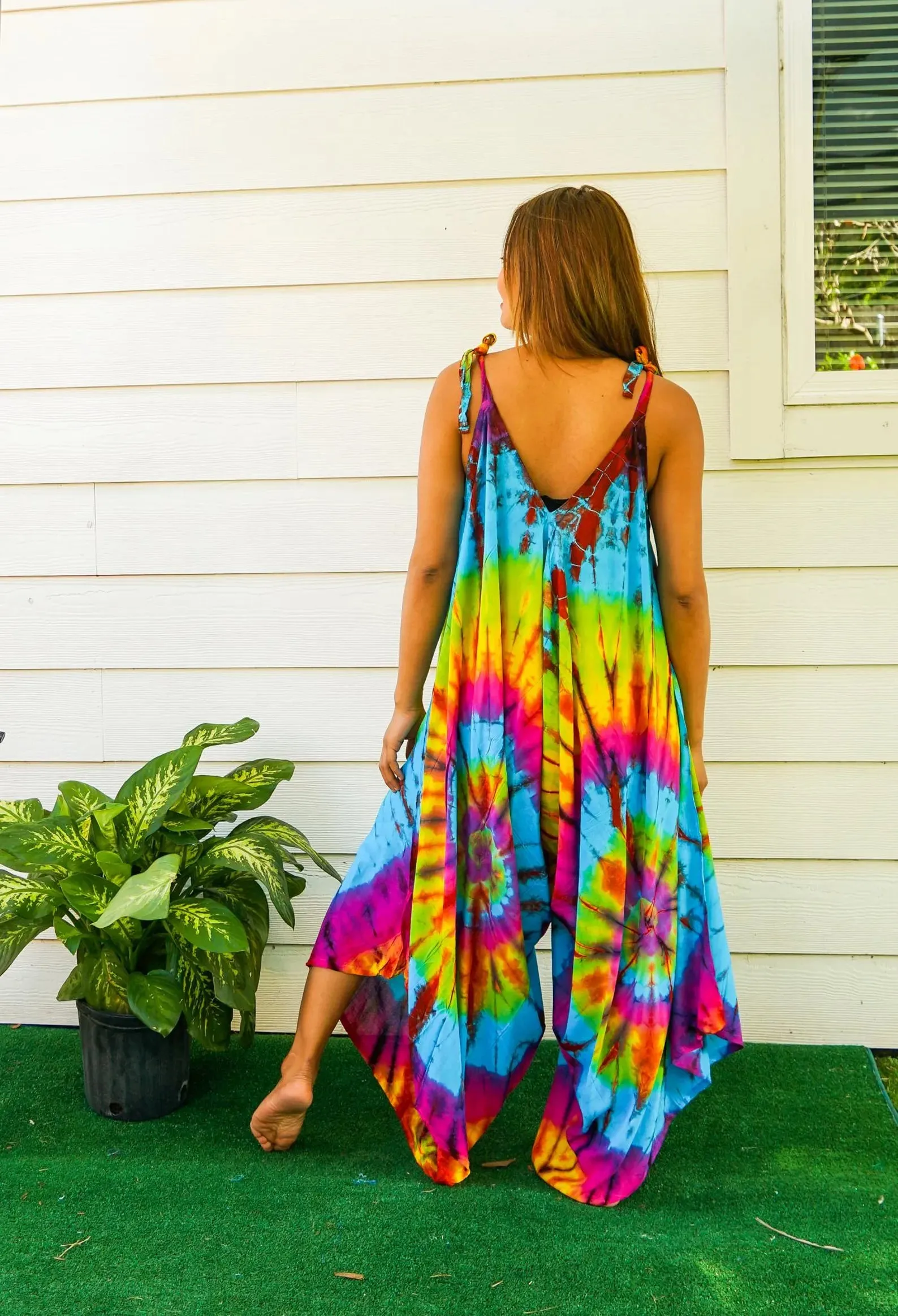 Festival Spirit Boho Hippie Jumpsuit