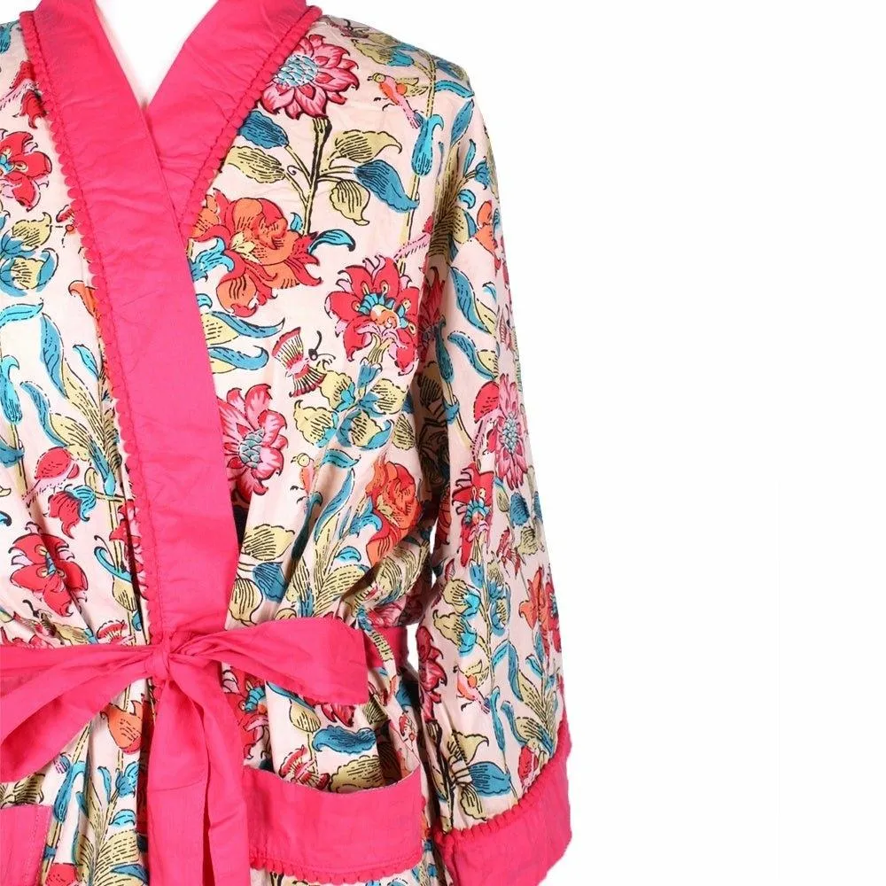 Floral Garden Dressing Gown