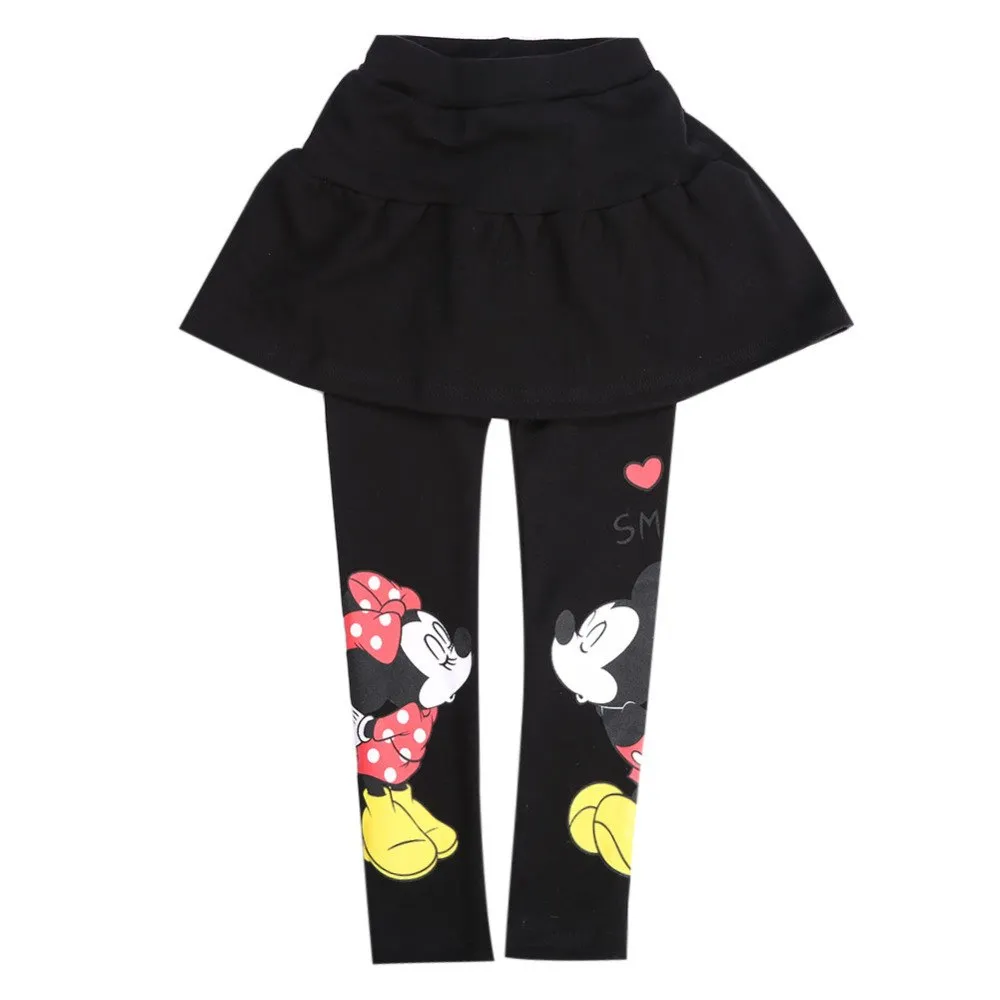 Light Compression Cartoon Skirt Leggings