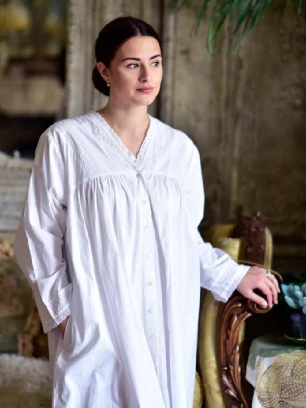 Lily Cotton Nightdress  Fits up to size 20