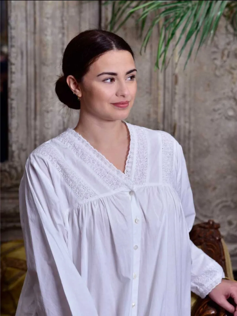 Lily Cotton Nightdress  Fits up to size 20