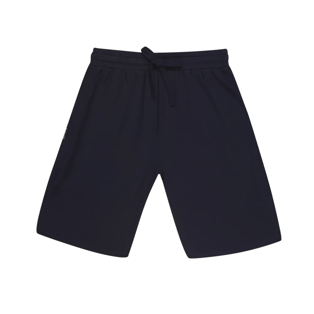 MENS COMFY BAMBOO JERSEY SLEEP SHORT - NAVY