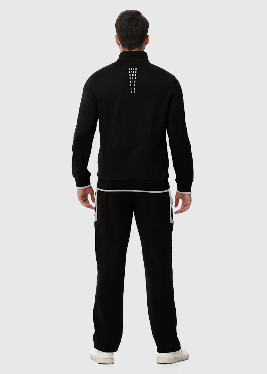 Men's Fleece Athletic Casual Full Zip Suit