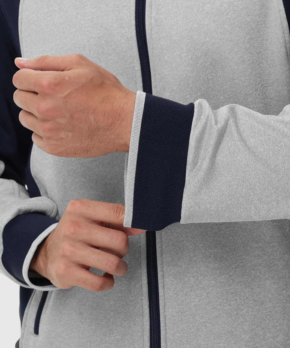 Men's Fleece Athletic Casual Full Zip Suit