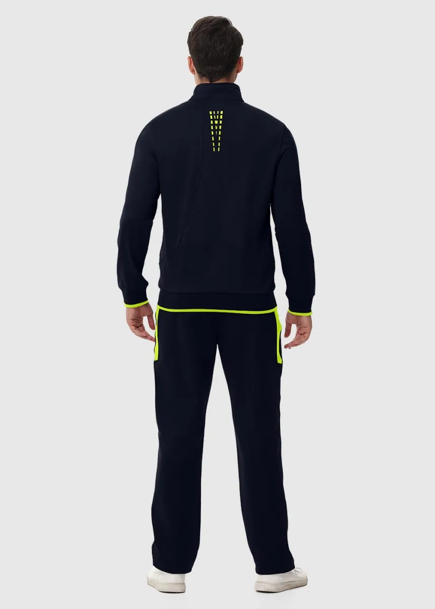 Men's Fleece Athletic Casual Full Zip Suit
