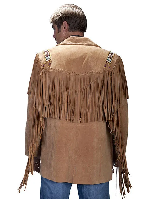 Men's Fringe Leather Jacket by Scully Leather 902-409