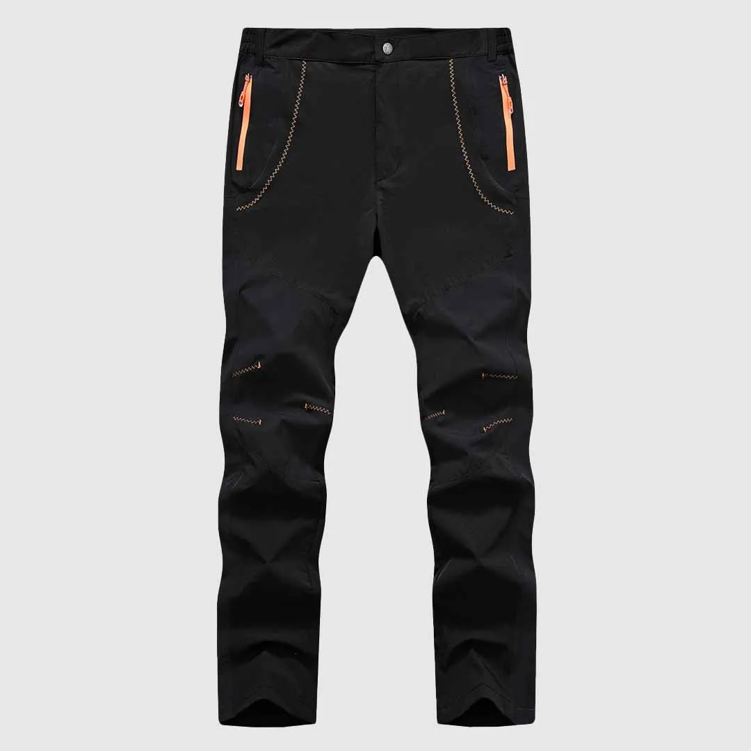 Men's Lightweight Waterproof Hiking Work Cargo Pants