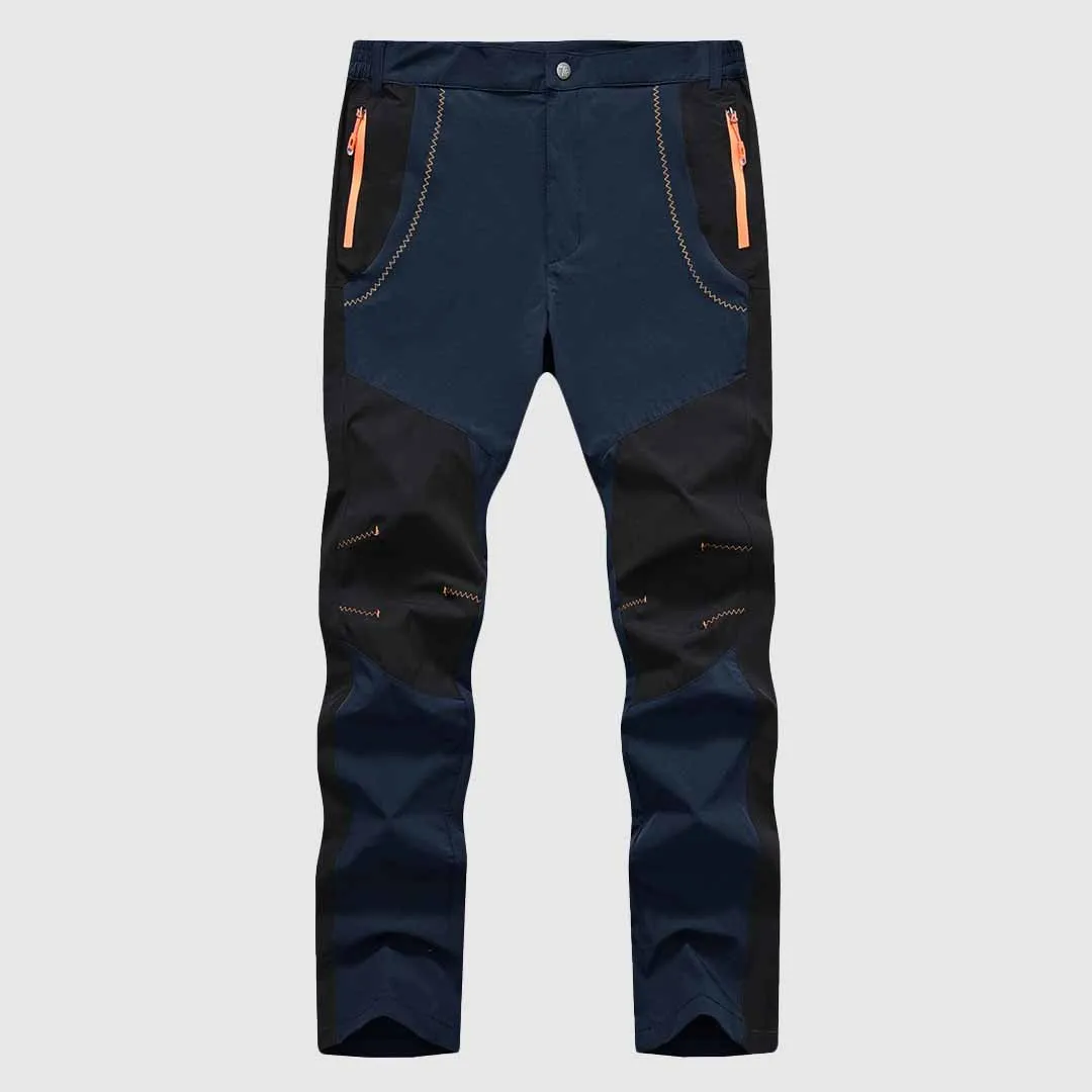 Men's Lightweight Waterproof Hiking Work Cargo Pants