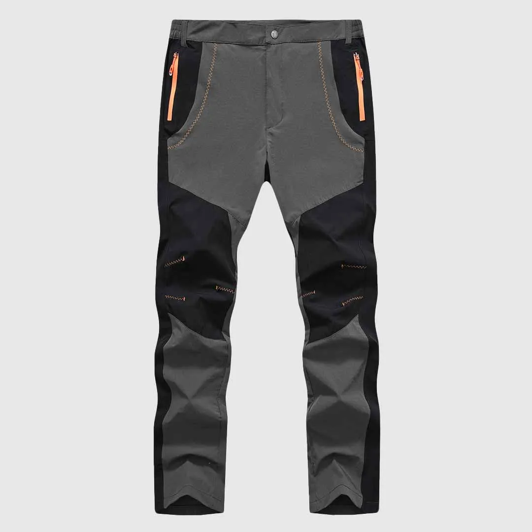 Men's Lightweight Waterproof Hiking Work Cargo Pants