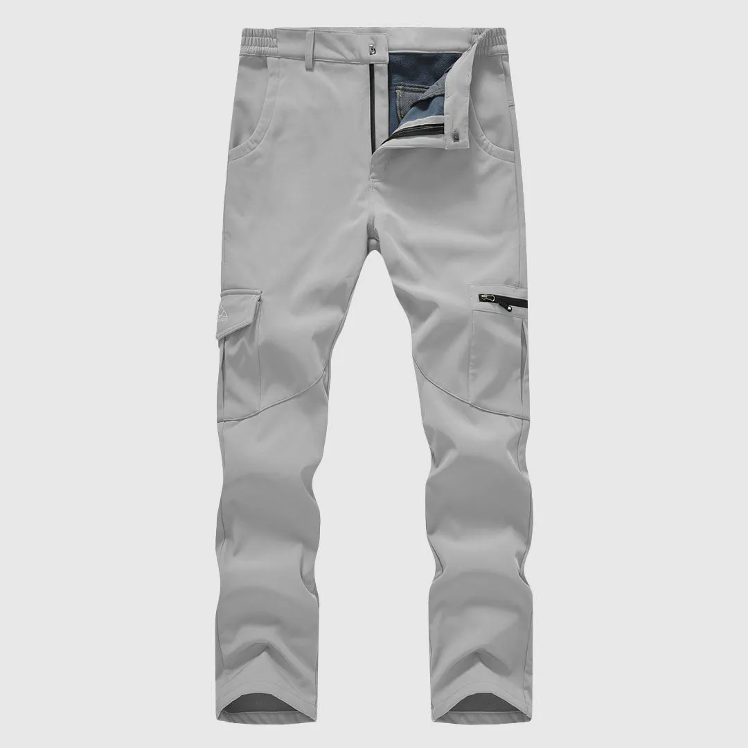 Men's Outdoor Hiking Waterproof Softshell Pants