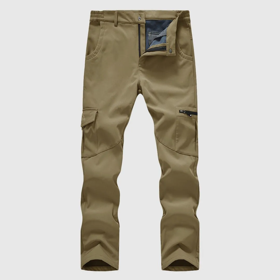 Men's Outdoor Hiking Waterproof Softshell Pants