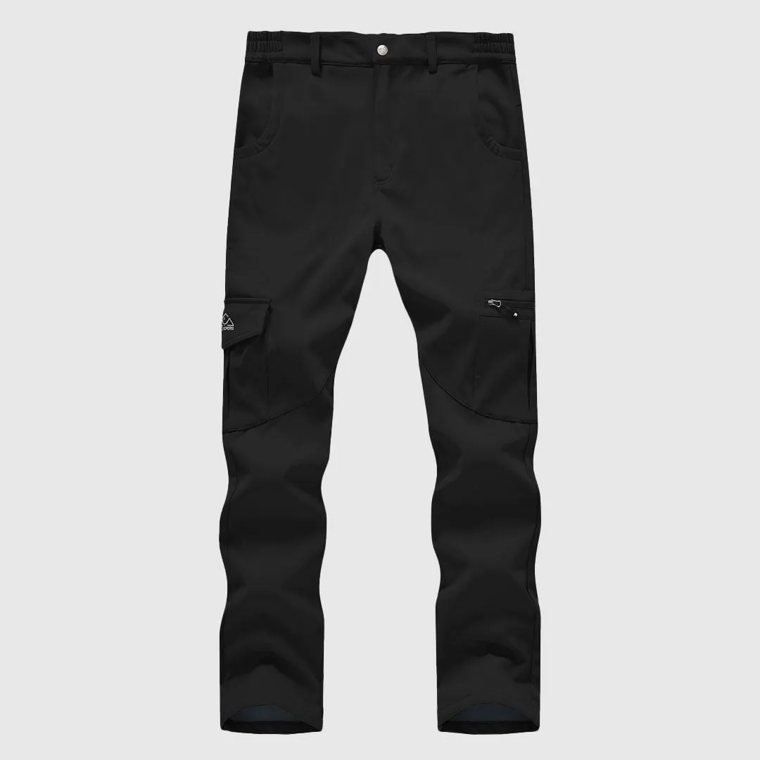 Men's Outdoor Hiking Waterproof Softshell Pants