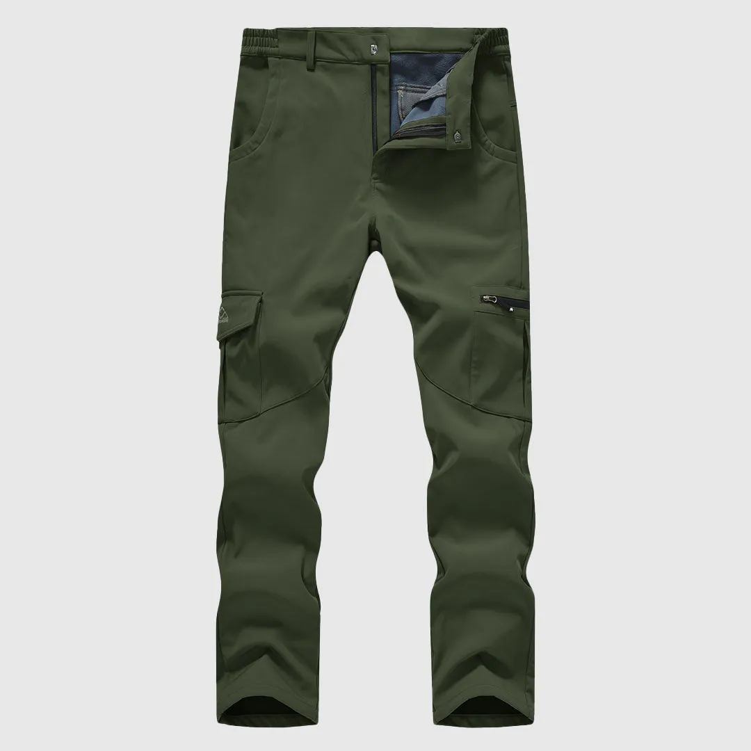 Men's Outdoor Hiking Waterproof Softshell Pants