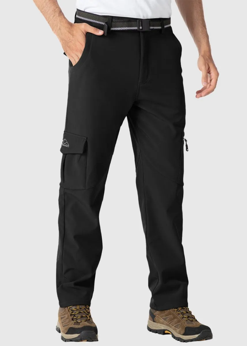 Men's Outdoor Hiking Waterproof Softshell Pants