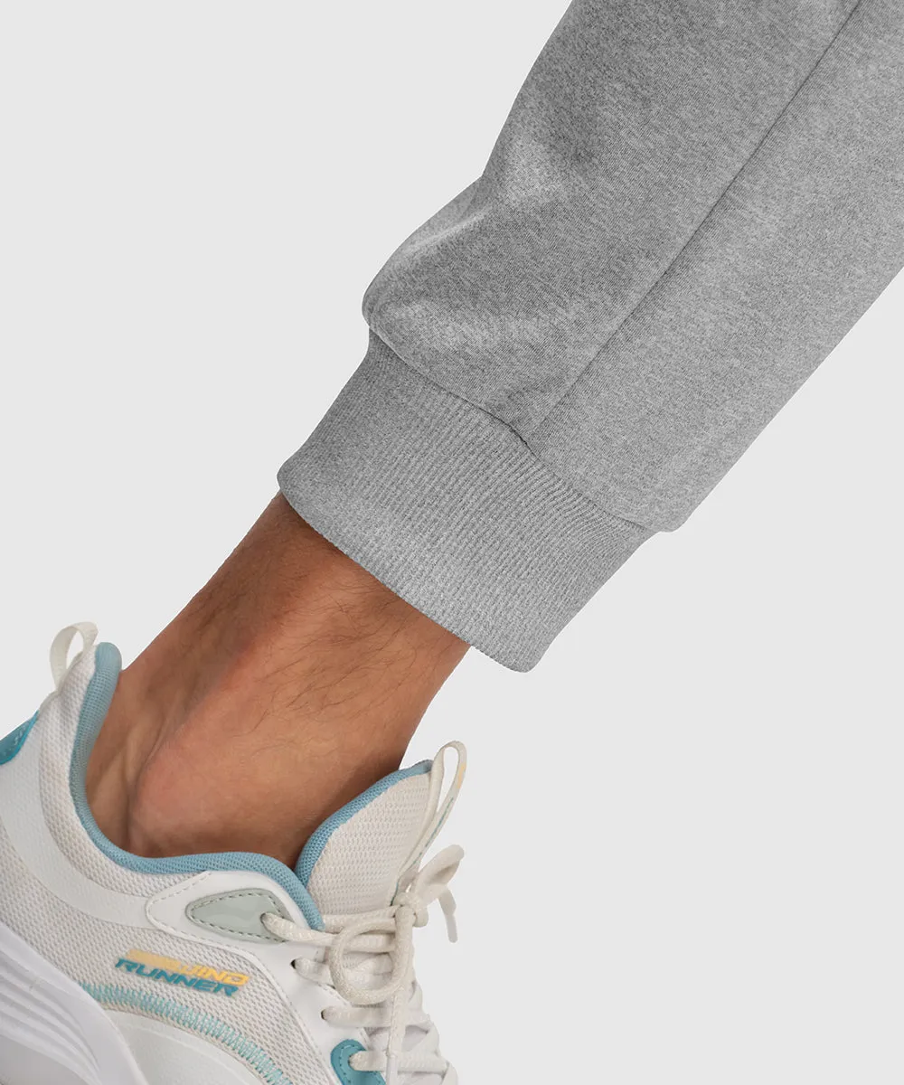 Men's Pullover and Rib Knit Cuff Pants Sweatsuit