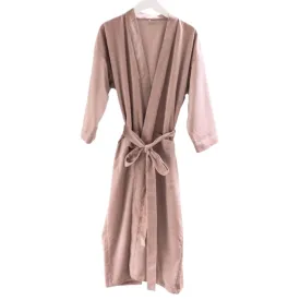 Nokori Housecoat | Pink Clay