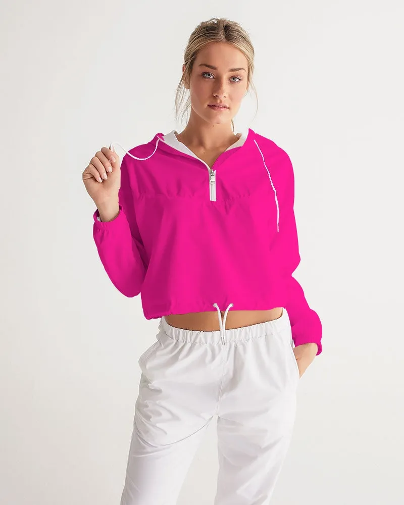 Pinky Women's Cropped Windbreaker