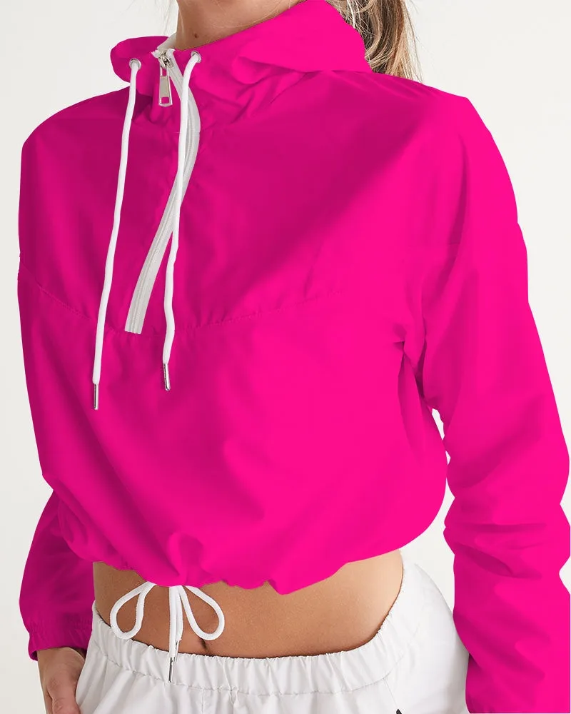 Pinky Women's Cropped Windbreaker