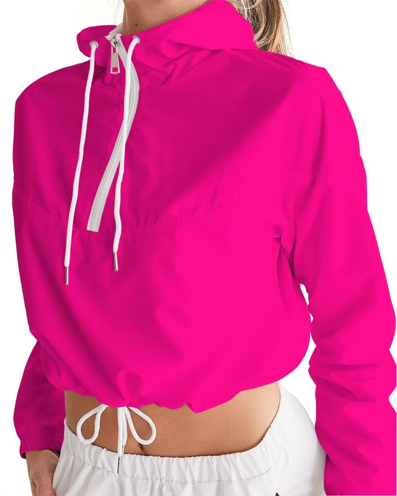 Pinky Women's Cropped Windbreaker