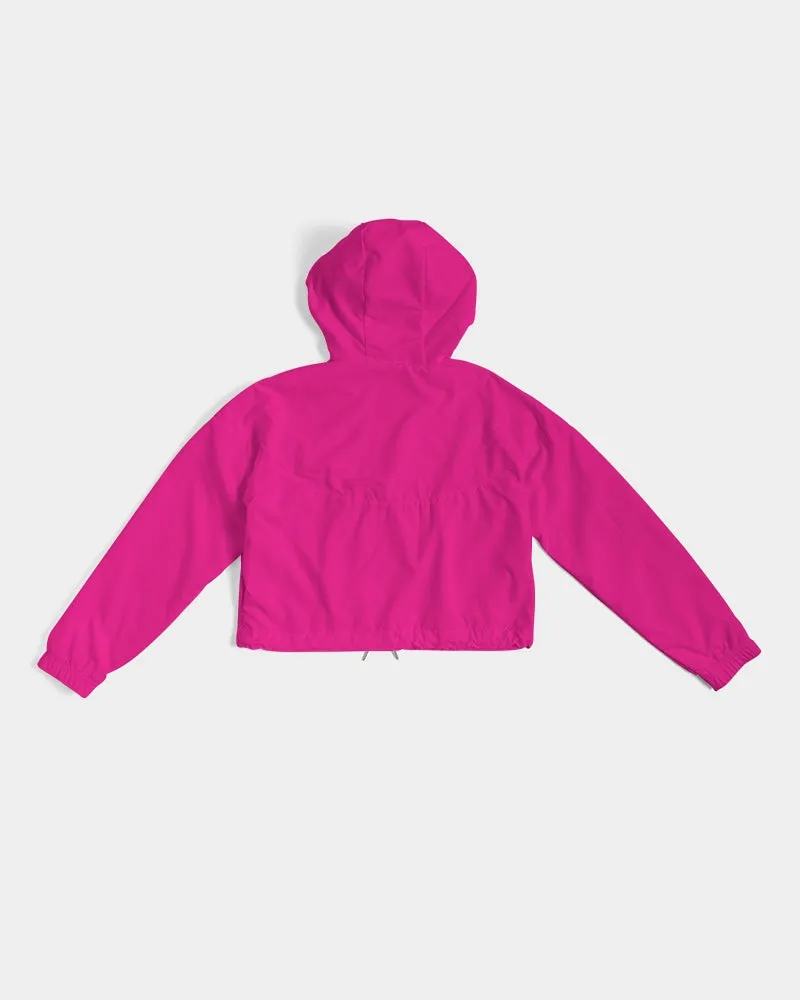 Pinky Women's Cropped Windbreaker