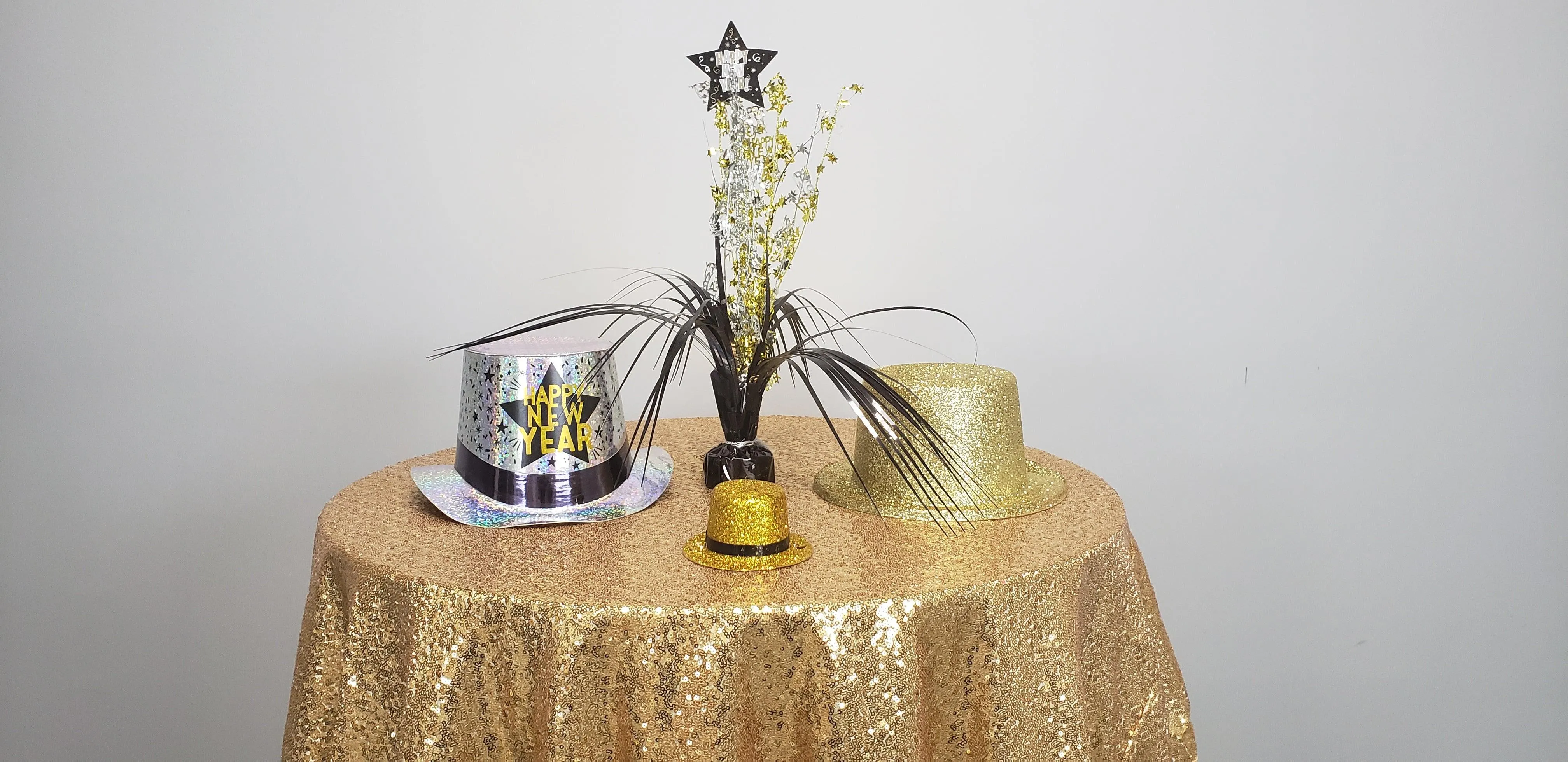 Round Sequin Tablecloth