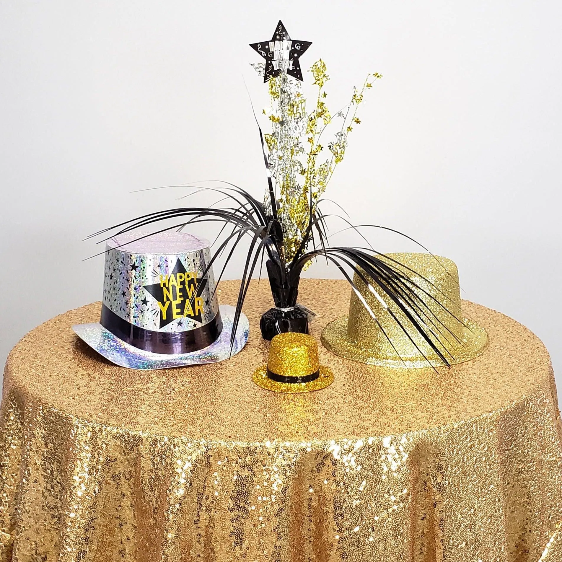 Round Sequin Tablecloth