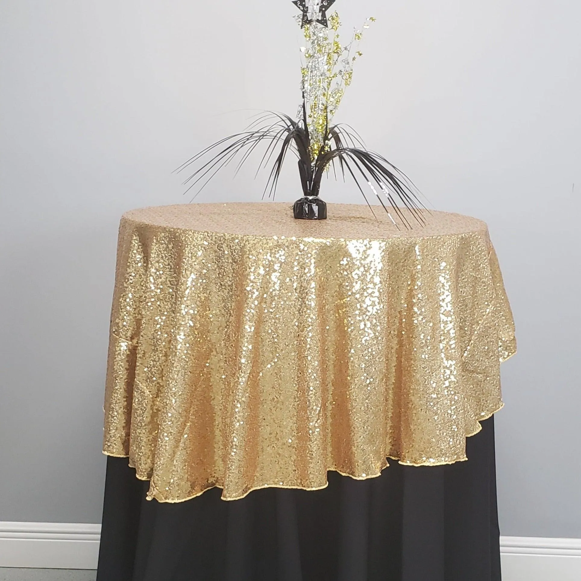 Round Sequin Tablecloth