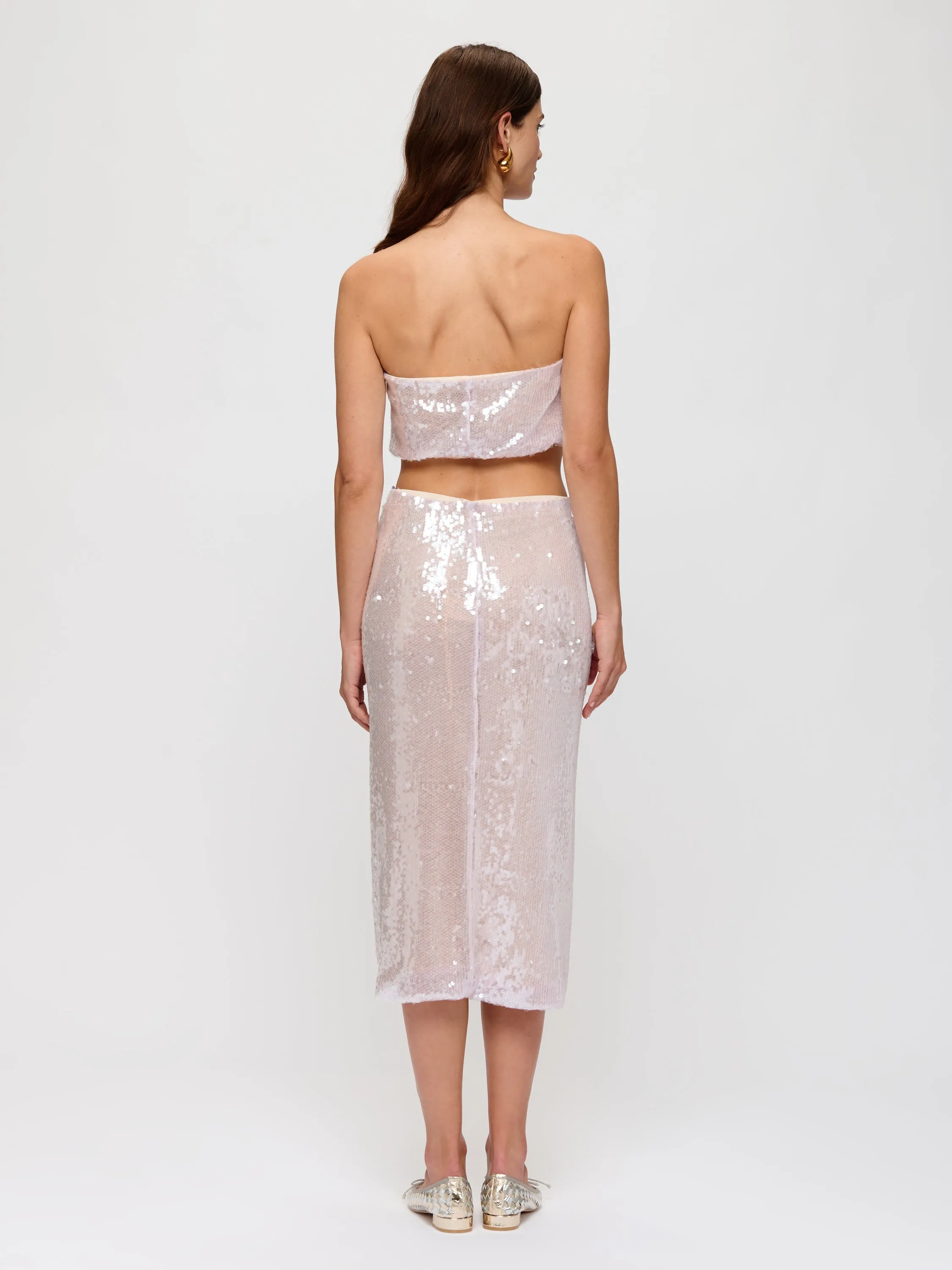 Sequin Tube Top