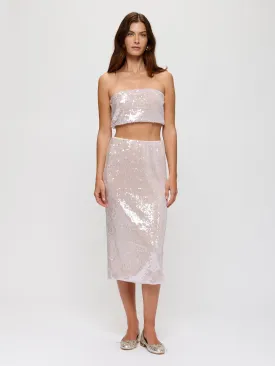Sequin Tube Top
