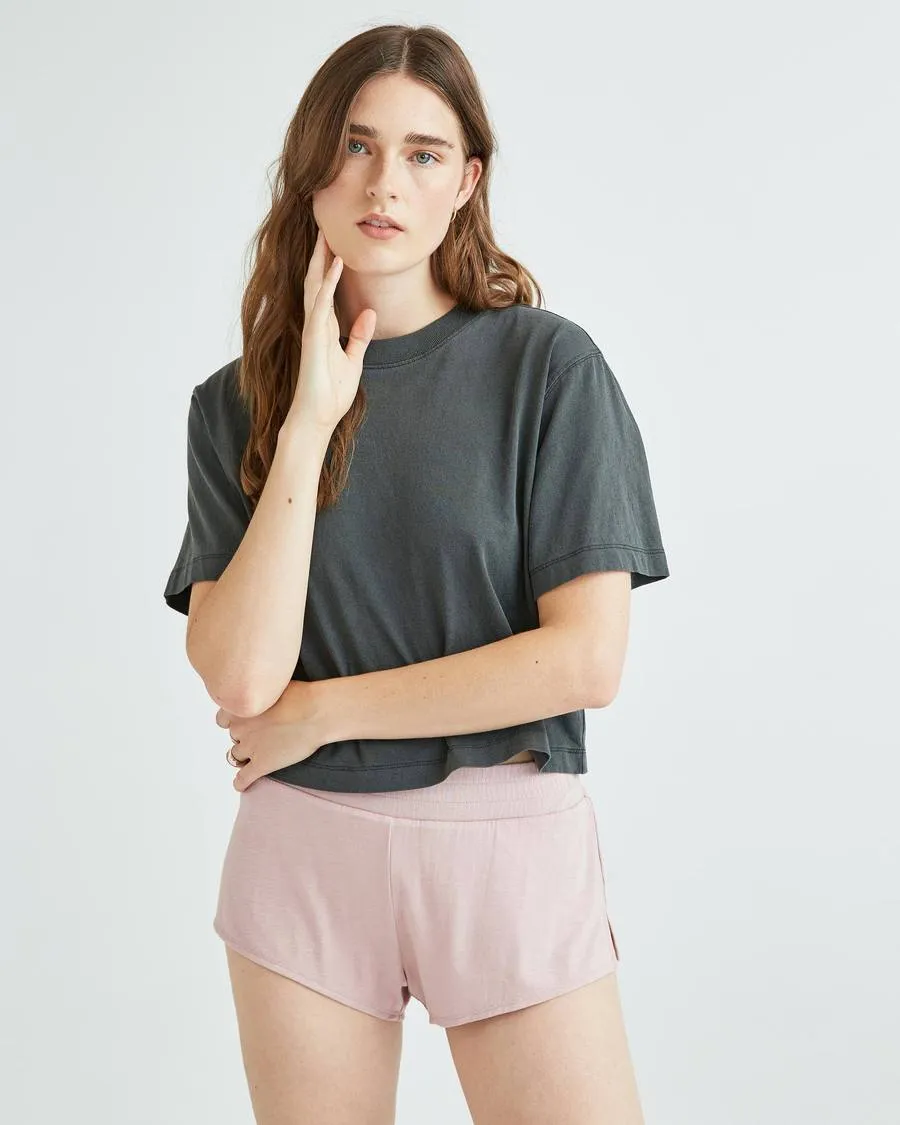 Sleep Short (Soft Mauve)