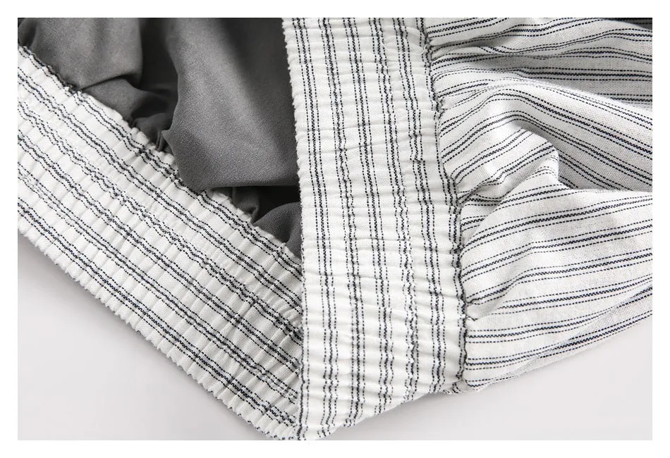 Striped Lightweight Windbreaker Jacket