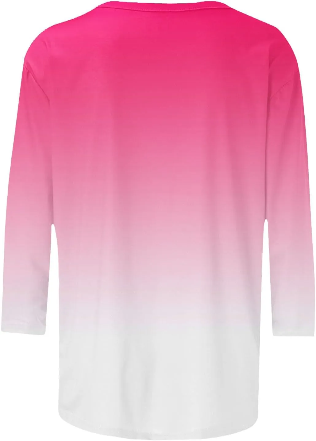 T Shirts for Women Summer Fall 3/4 Sleeve Boat Neck Loose Fit Long Tops T Shirt Women 2025 KQ