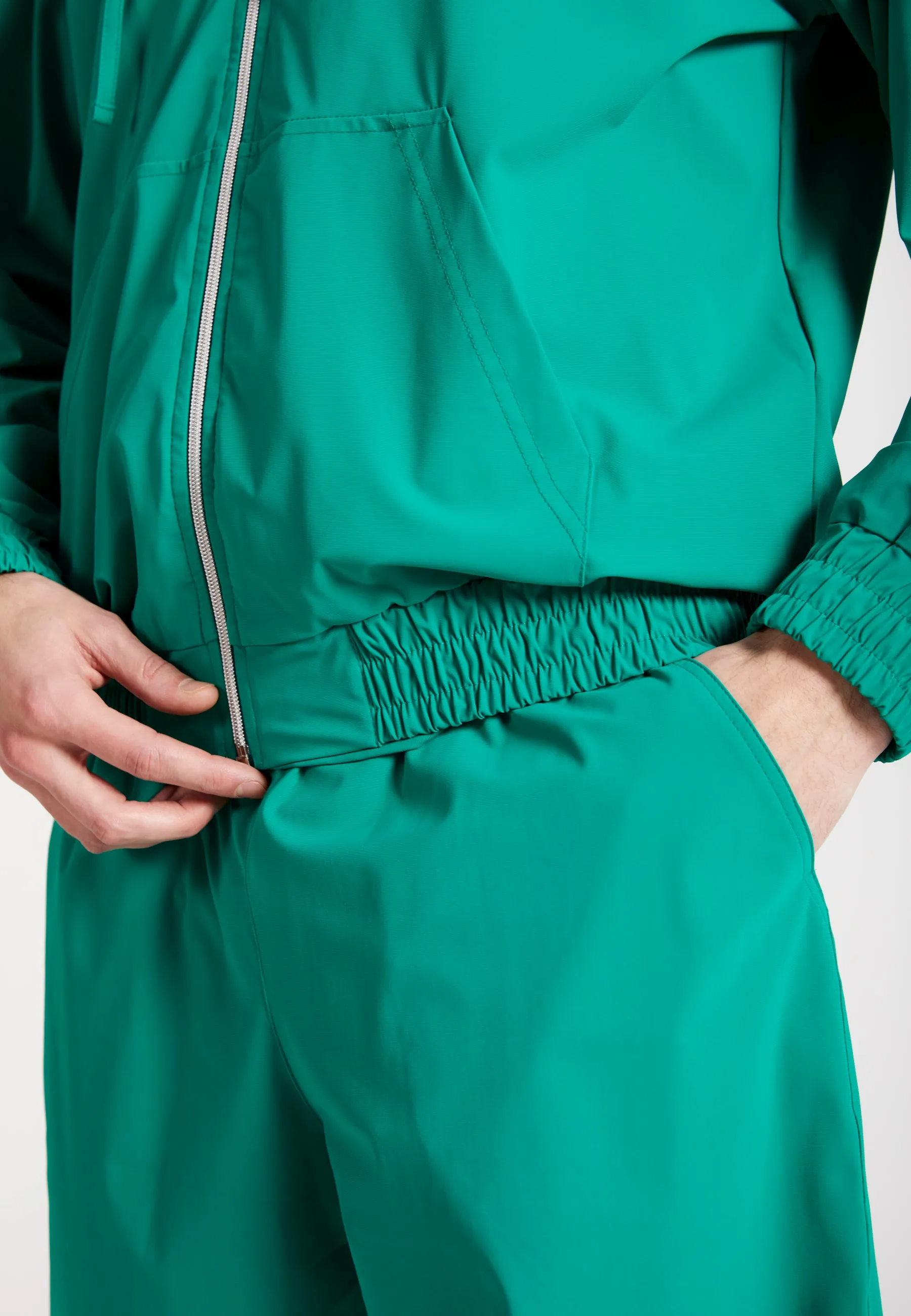 Tennis cross training jacket, emerald green