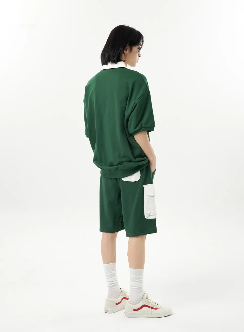 Two Color Polo Tee Unisex CU315