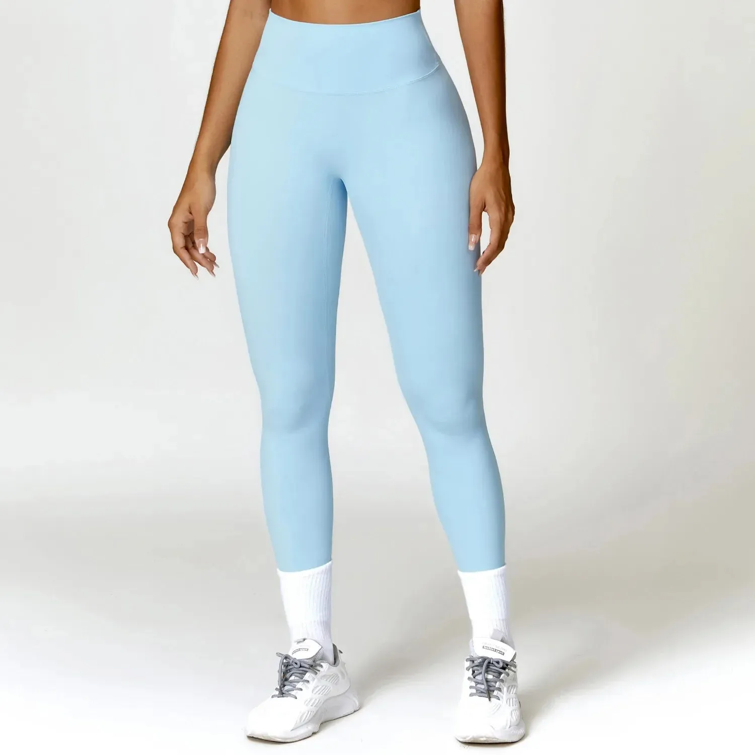 Waist Training Tight Women's Supportive Compressive Fitness Attire Sports Leggings