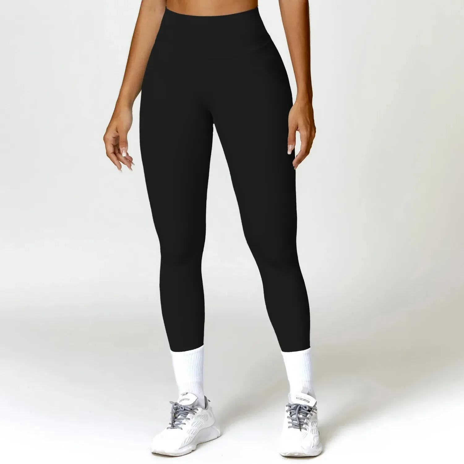 Waist Training Tight Women's Supportive Compressive Fitness Attire Sports Leggings