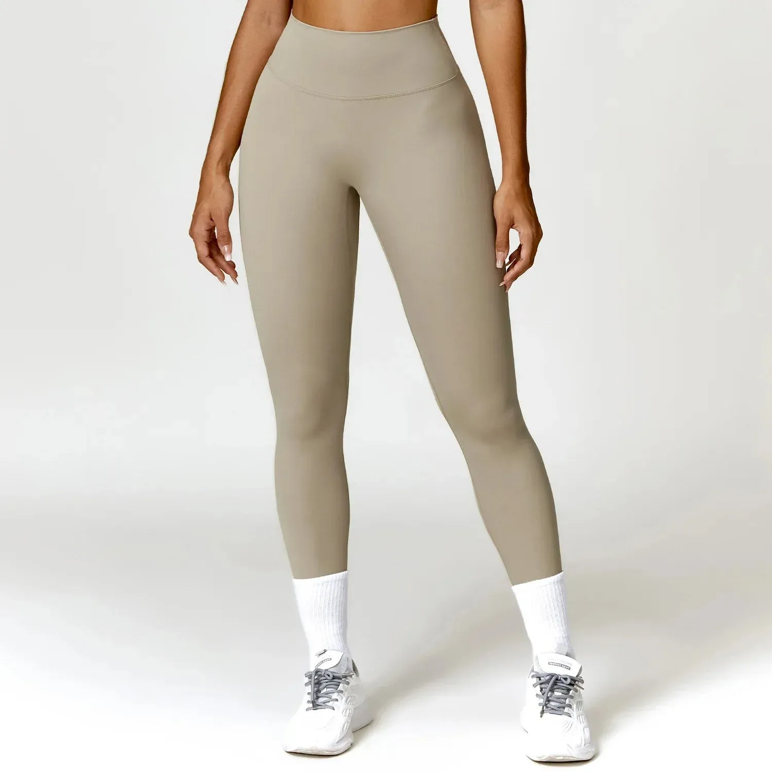 Waist Training Tight Women's Supportive Compressive Fitness Attire Sports Leggings
