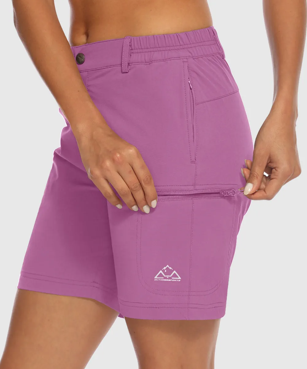 Women's Quick Dry Lightweight Stretchy Cargo Shorts